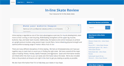 Desktop Screenshot of inlineskatereview.com